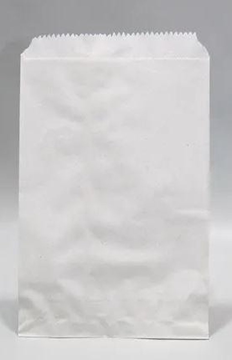 Witte Papieren Zakken Cellulose Papier 35grs cm (100 stuks) | bol.com