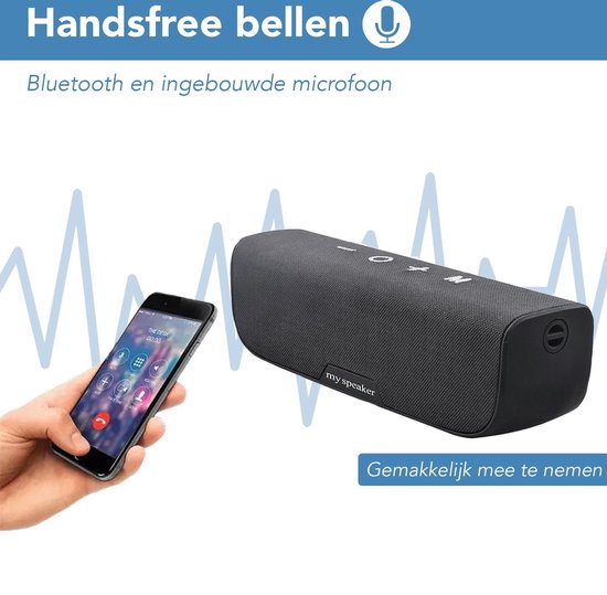 Speaker – Draadloze en Draagbare Speaker – Muziek Box Bluetooth – | bol.com
