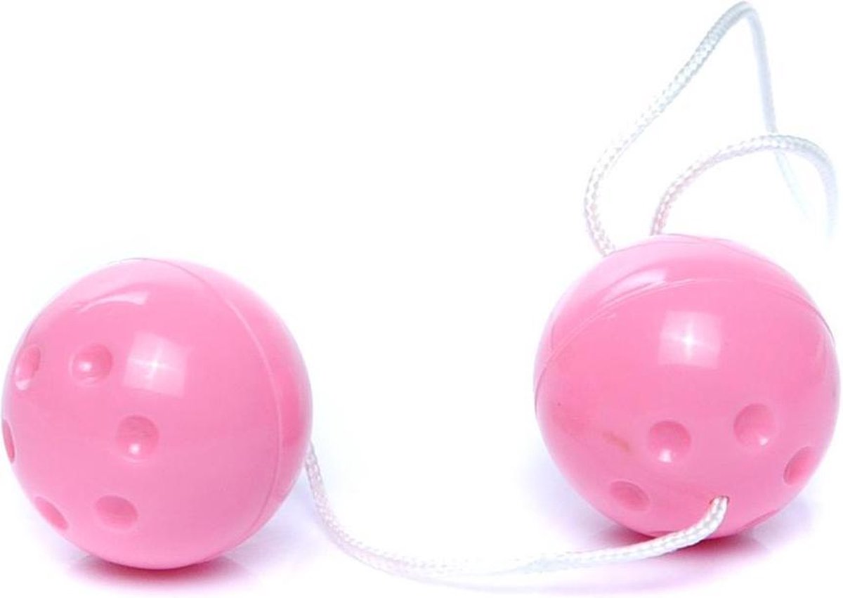 Goedkoopste Vagina balletjes - Duo-Balls Light Pink