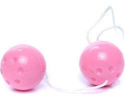 Bossoftoys - Vagainale balletjes - Smart Duo Balls - Duo Kegal Ball - Licht roze - gave Cadeau Box - 67-00032