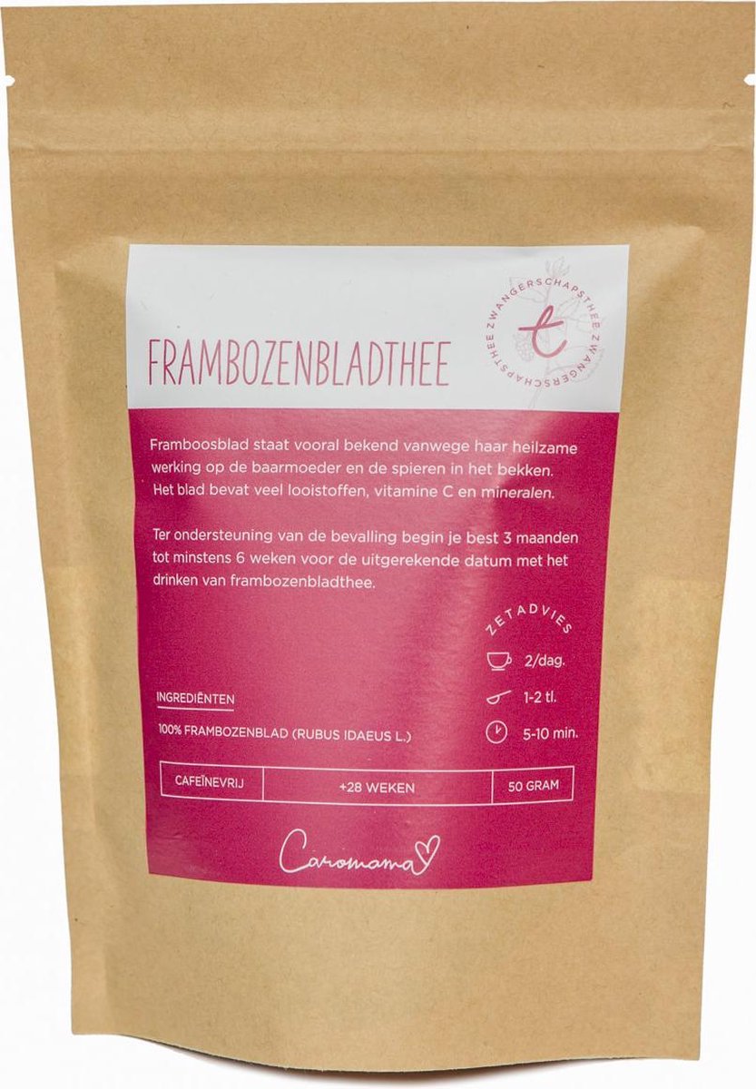 Bol Com Frambozenbladthee Frambozenblad Thee 100 Biologisch Losse Thee Mamathee