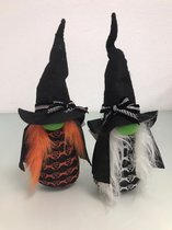 halloween deurstopper (heks) - 2 stuks