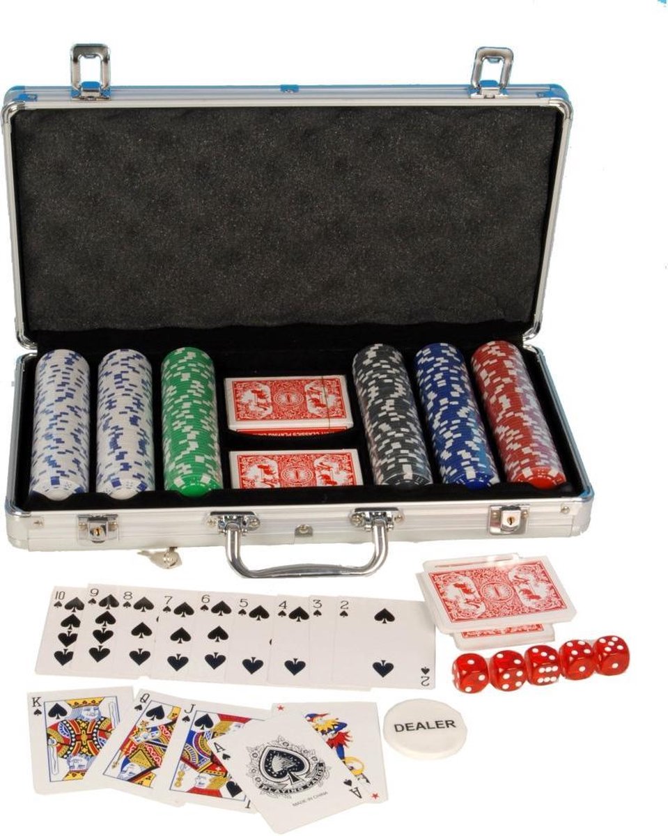 Poker Set in Aluminium Koffer | Games | bol.com