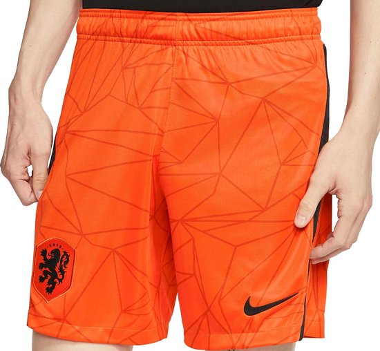 Nike Sportbroek - Maat S - Mannen - oranje - zwart