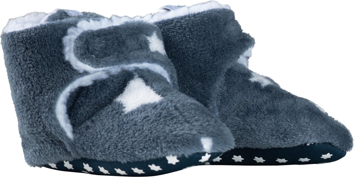 Nijntje fleece babyslofjes - Baby slofjes - Blauw sterren