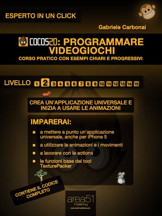 Cocos2d: programmare videogiochi. Livello 2 - cover