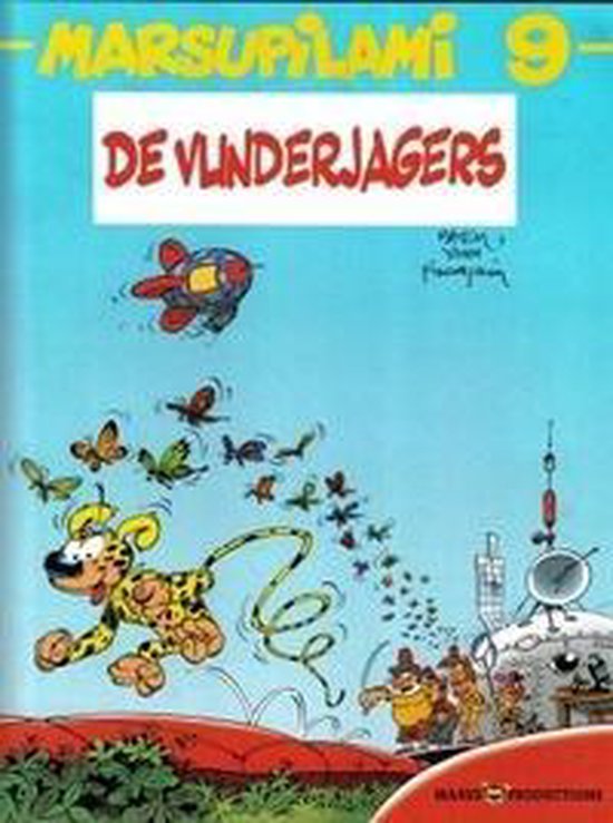 Cover van het boek 'Marsupilami / 09. De Vlinderjagers' van  Yann