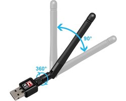 Wifi Antenna Adapter 150Mbps USB2.0 Wireless Network Card RTL8188FTV 2.4G Ethernet Wifi Receiver Access Point voor Desktop Laptop