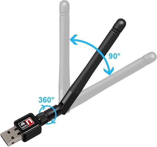 Adaptateur d'antenne Wi-Fi 150 Mbps USB2. 0 Carte réseau sans fil  RTL8188FTV 2.4G... | bol