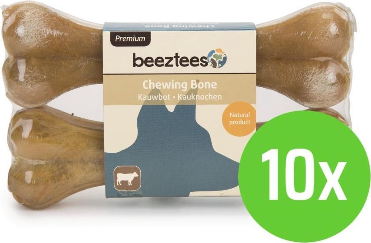 Beeztees Thai Kauwbot 16 cm 2 Stuks - hondensnack - 10 verpakkingen