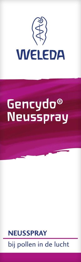 WELEDA - Neusspray - Gencydo - Bij pollen in de lucht - 20ml - 100% natuurlijk - Weleda