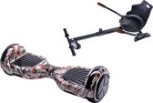 Pakket Smart Balance Hoverboard 6.5 inch, Regular Tattoo met HoverKart, Motor 700 Wat, Bluetooth, LED