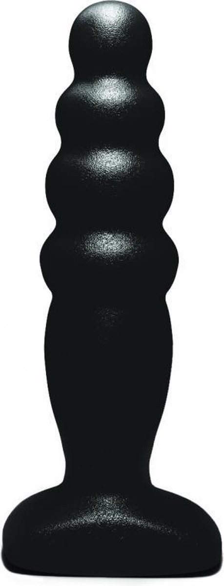 Goedkoopste Anale Buttplug - Kleine Bubble - Anaalstimulator met reliëf - Zwart