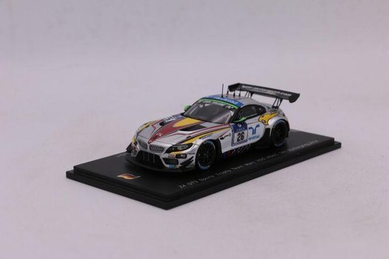 De 1:43 gegoten modelauto van het BMW Z4 GT3 Sports Trophy