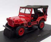 Jeep Willys Cabriolet Closed 1942 Red