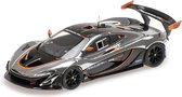 McLaren P1 GTR Chrome and Gloss Black
