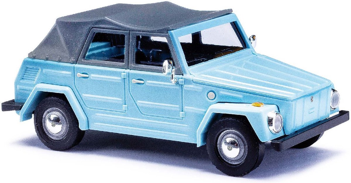 Busch - Vw 181 Kurierwagen Blau (3/20) * - BA52702 - modelbouwsets, hobbybouwspeelgoed voor kinderen, modelverf en accessoires