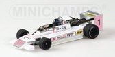The 1:43 Diecast Modelcar of the March 792 F2 #1 of 1979. The driver was S. Nakajima. The manufacturer of the scalemodel is Minichamps.This model is only online available