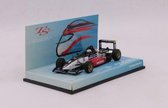 The 1:43 Diecast modelcar of the Dallara Mugen Honda F300 #9 of the British F3 Championship in Silverstone 2000 The driver is T. Sato. The manufacturer of this scalemodel is Minichamps.