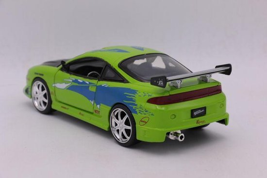 Jada Toys FAST & FURIOUS - BRIAN'S 1995 MITSUBISHI ECLIPSE 1:24 pas cher