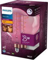 Philips LED Lamp - Dimbaar - Roze