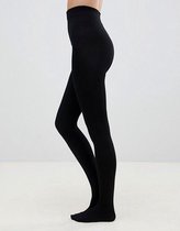 Pretty Polly 200 Denier fleecy opaque thermo-panty M/L Zwart