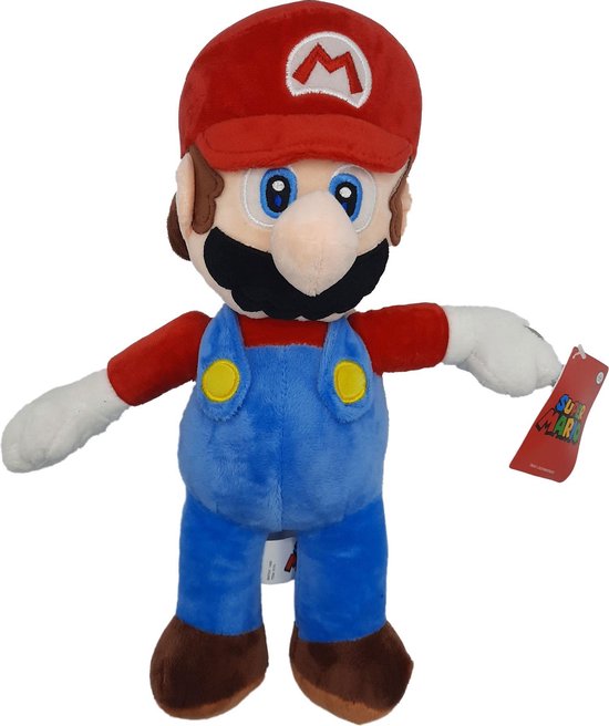 Super Mario Nintendo - Peluche Mario XXL - 90 cm | bol.com