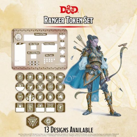 Afbeelding van het spel D&D Token Set: Ranger