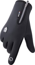 Waterdichte Handschoenen met Antislip en Touchscreen - Zwart L - Powertouch Gloves