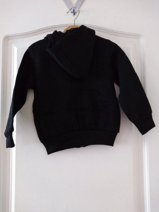 Jongens vest Paris zwart 92