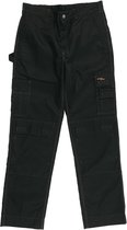 Werkbroek met Steekzakken | Zwart | Gevavi Workwear - GW01 | Maat 56