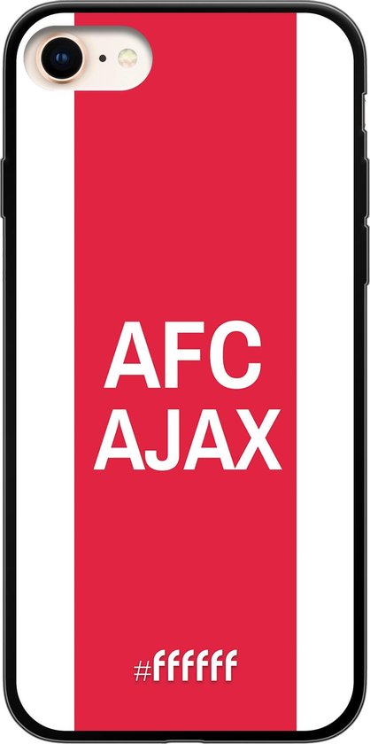 iPhone 7 Hoesje TPU Case - AFC Ajax - met opdruk #ffffff | bol.com