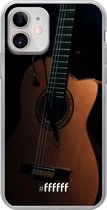 iPhone 12 Mini Hoesje Transparant TPU Case - Guitar #ffffff