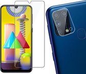 Samsung M31 Screenprotector - Samsung Galaxy M31 Screenprotector - Samsung M31 Screen Protector - Screenprotector Samsung M31 - 1x Samsung M31 Screenprotector Glas Tempered Glass S