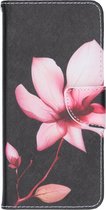 Design Softcase Booktype Samsung Galaxy A42 hoesje - Bloemen