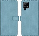 iMoshion Hoesje Geschikt voor Samsung Galaxy A42 Hoesje Met Pasjeshouder - iMoshion Luxe Bookcase - Lichtblauw