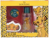 Disney Lion King giftset shampoo+douchegel+lippen balsem+brustal
