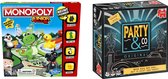 Spellenbundel - Bordspel - 2 Stuks - Monopoly Junior & Party&Co