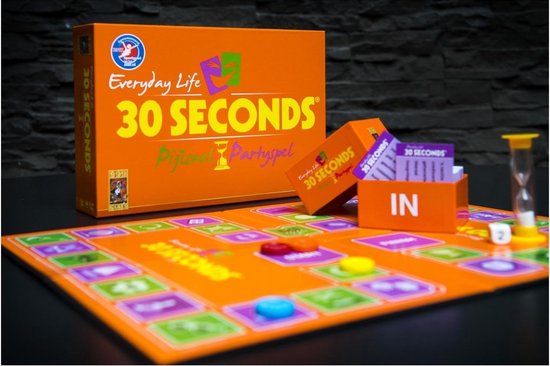 Thumbnail van een extra afbeelding van het spel Spellenbundel - Bordspel - 3 Stuks - 30 seconds & 30 seconds Everyday Life & 30 Seconds Junior