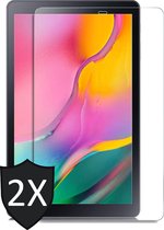 Screenprotector geschikt voor Samsung Tab A 2019 10.1 inch - Screen Protector Glas - 2 Stuks