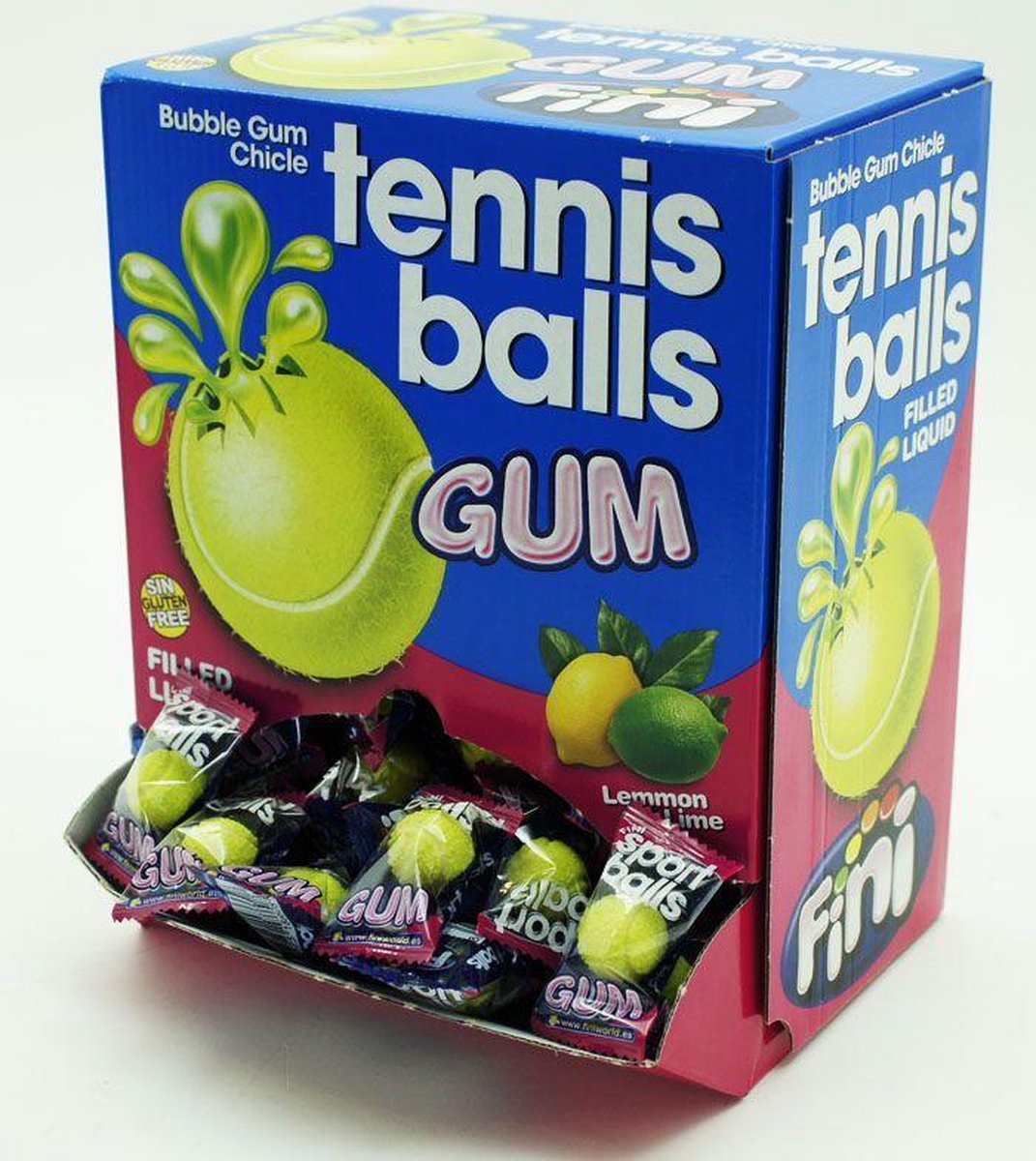 Boule Chewing-Gum Balle de Tennis Fini