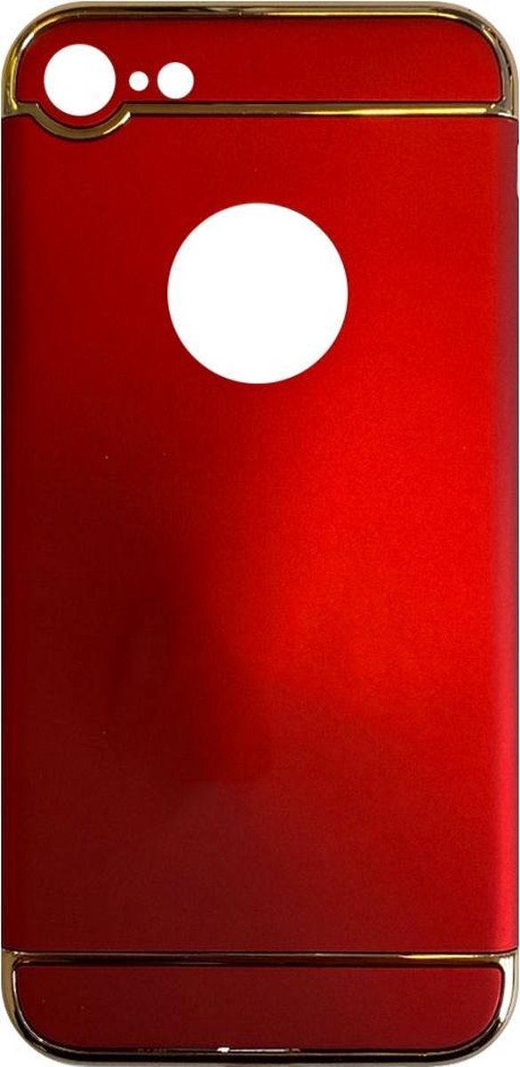 Fit Fashion - Hardcase Hoesje - Geschikt voor iPhone 7 - Rood