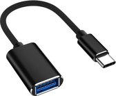 Vues USB-C naar USB-A adapter OTG Converter USB 3.0 | USB C to USB A HUB | Verloop - Zwart