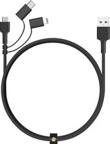 Aukey 3-in-1 Cable MFI Lightning, USB-C and Micro USB (1.2m)