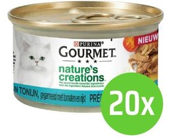 20x Gourmet Nature'S Creations Tonijn 85 gram