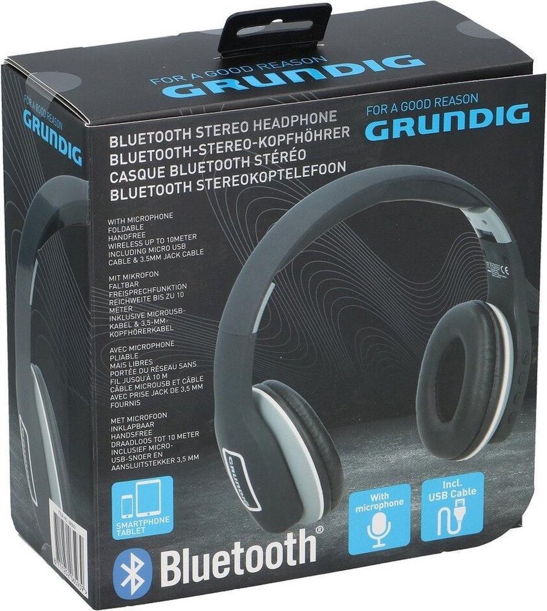 Grundig Draadloze Hoofdtelefoon - Bluetooth - Headphone - Koptelefoon |  bol.com