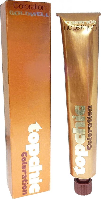 Goldwell Topchic Coloration Hair Color Cream - 80 ml - Misc. nuances - 7RB Rot Buche Hell