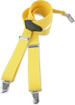 We Love Ties - Bretels - Kinderbretels uni geel - geel