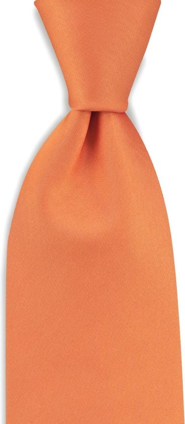 We Love Ties - Stropdas oranje - geweven polyester Microfill