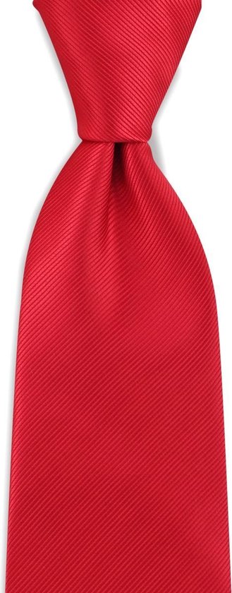 We Love Ties Cravate rouge repp, microfill polyester tissé